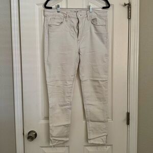 Joe's Jeans Off-White Skinny Jeans